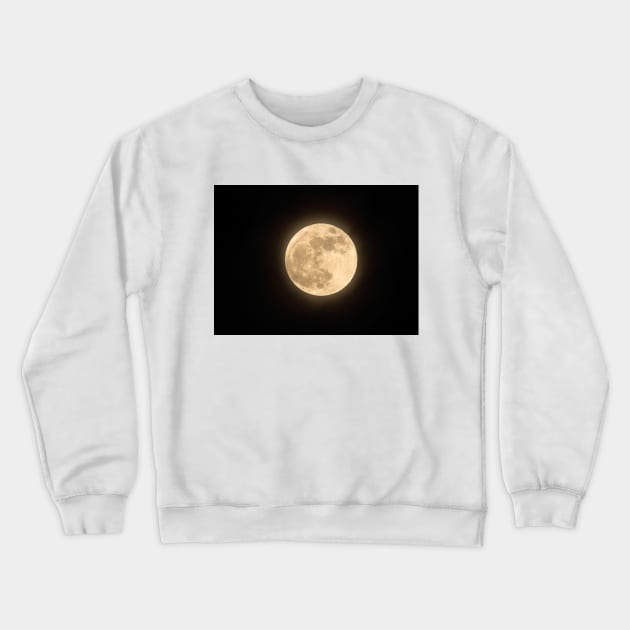 Supermoon Crewneck Sweatshirt by Jim Cumming